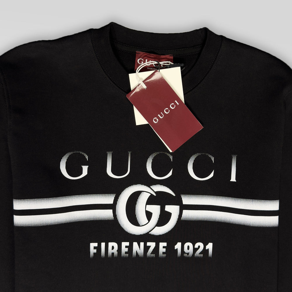 GUCCI GG  Logo Print Sweatshirt