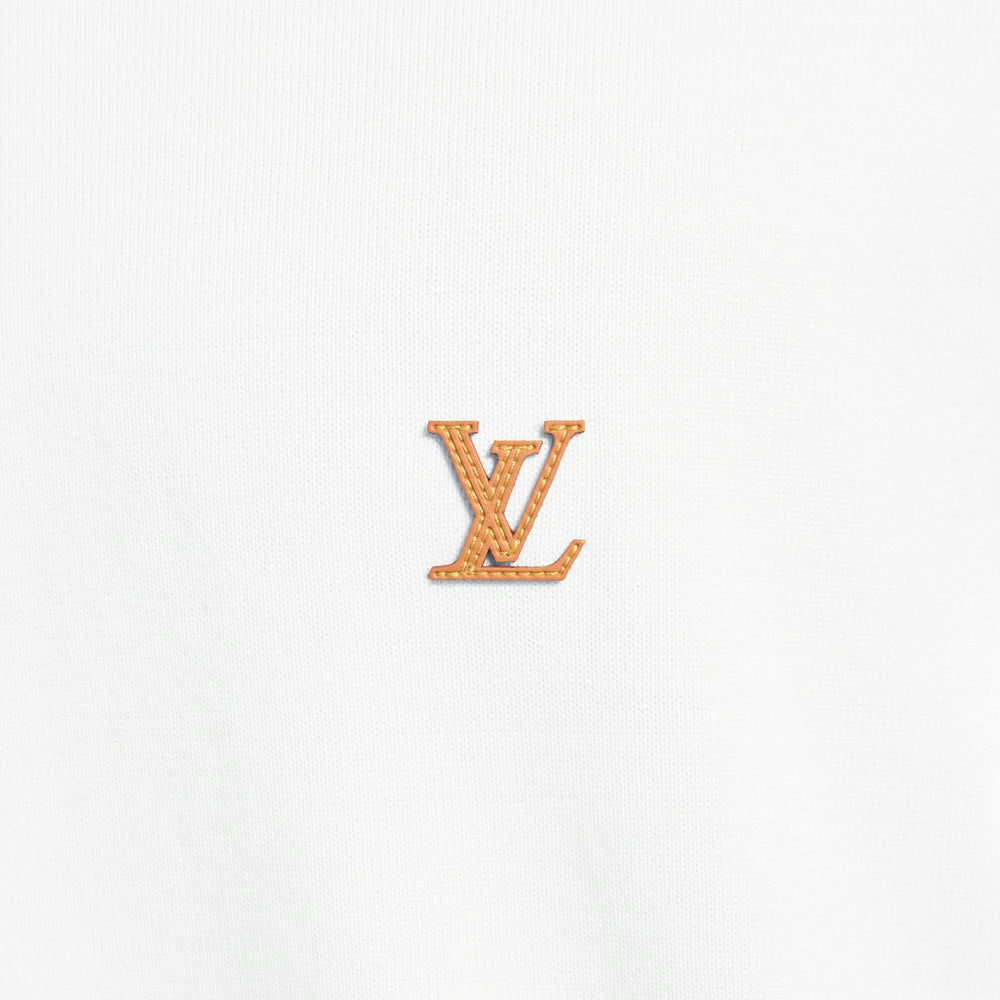 Short-Sleeved Crewneck T-shirt With Signature