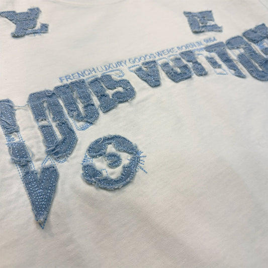 Denim Patch Logo T-Shirt