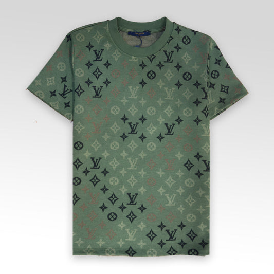 Monogram Jacquard Short-Sleeved T-Shirt