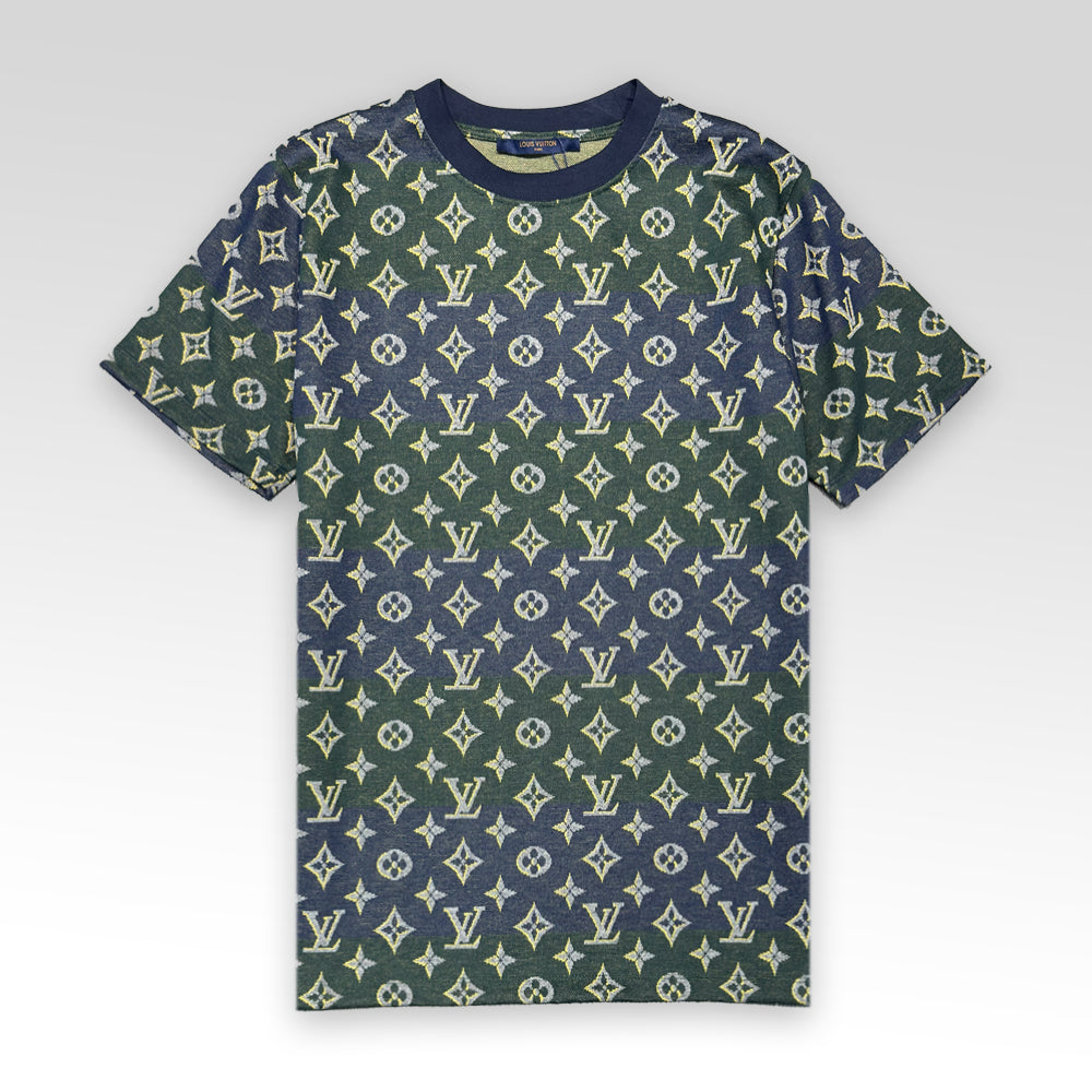 Monogram Jacquard Short-Sleeved T-Shirt