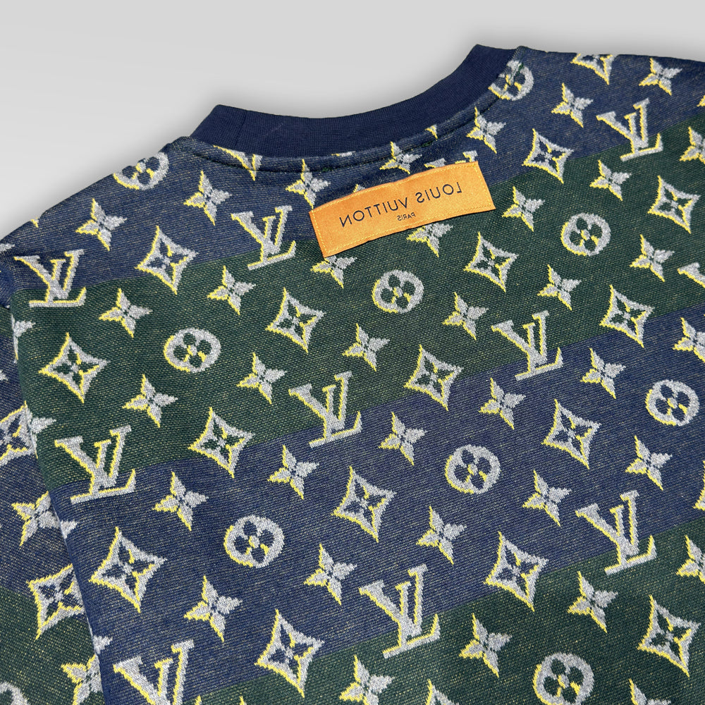 Monogram Jacquard Short-Sleeved T-Shirt