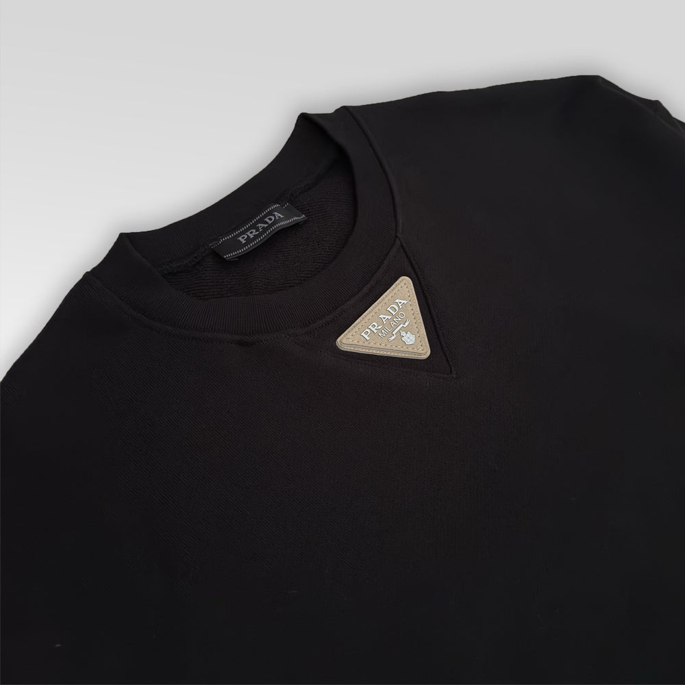 PRADA Triangle Logo Sweatshirt