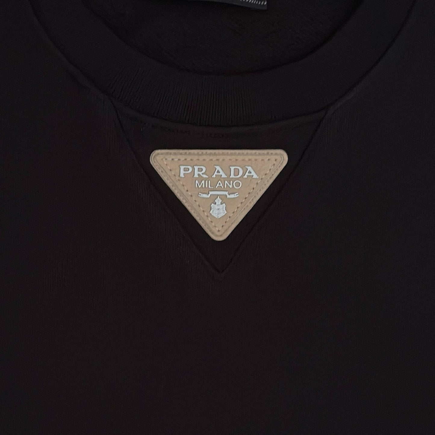 PRADA Triangle Logo Sweatshirt