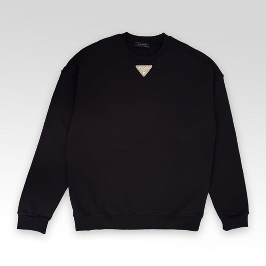 PRADA Triangle Logo Sweatshirt